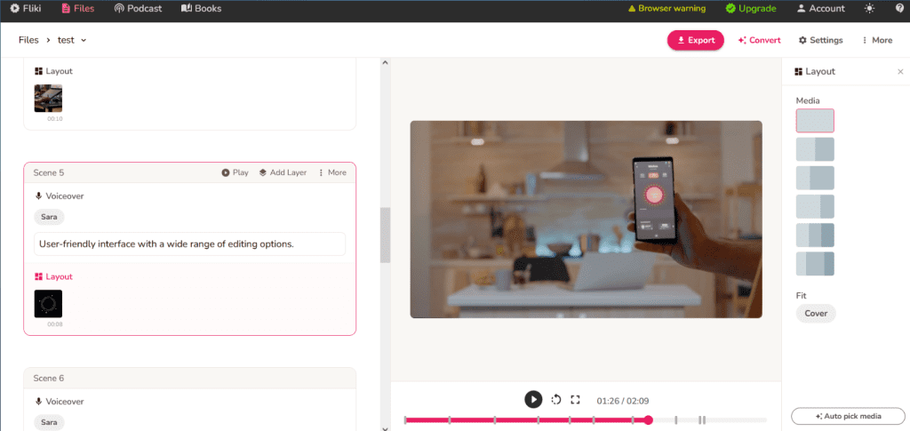 Blog to video converter